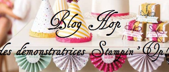 blog hop des démonstratrices