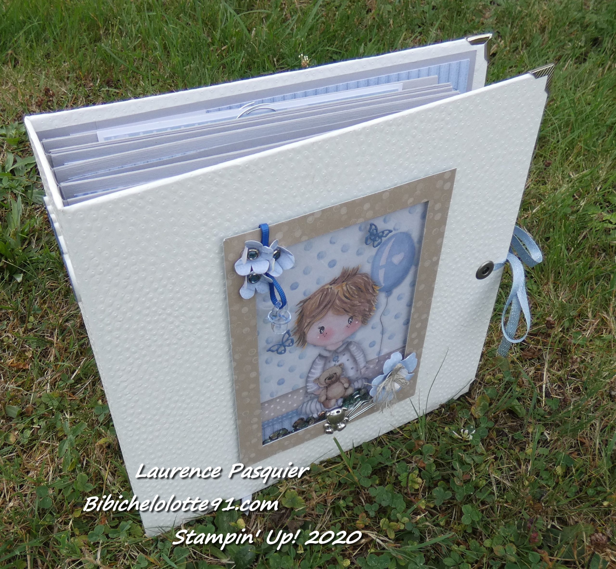 KSCD Album de scrapbooking pour bébé de 15,2 cm pour nouveau-né et livre  d'enregistrement pour souvenir (papillon jaune) 